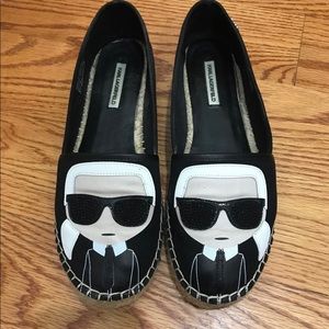 Karl Lagerfeld espadrilles